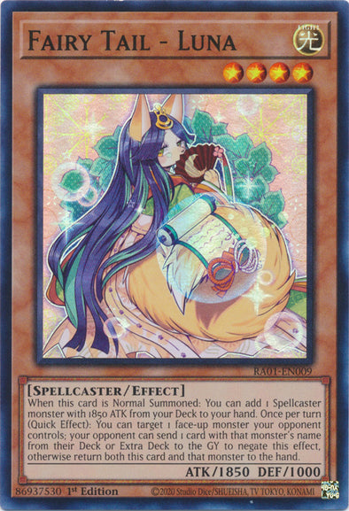 Fairy Tail - Luna - RA01-EN009 - Super Rare - 1st Edition available at 401 Games Canada