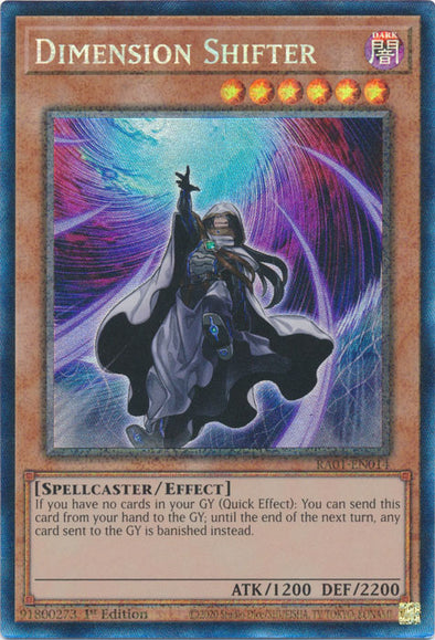 Dimension Shifter (PCR) - RA01-EN014 - Prismatic Collector’s Rare - 1st Edition available at 401 Games Canada