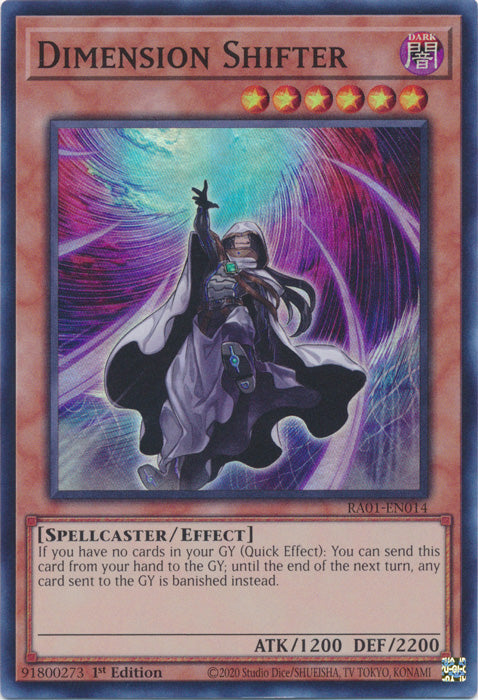 Dimension Shifter - RA01-EN014 - Super Rare - 1st Edition available at 401 Games Canada