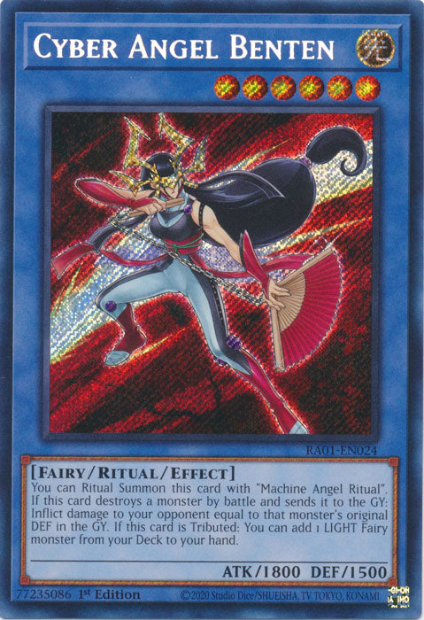 Cyber Angel Benten (Secret Rare) - RA01-EN024 - Secret Rare - 1st Edition available at 401 Games Canada