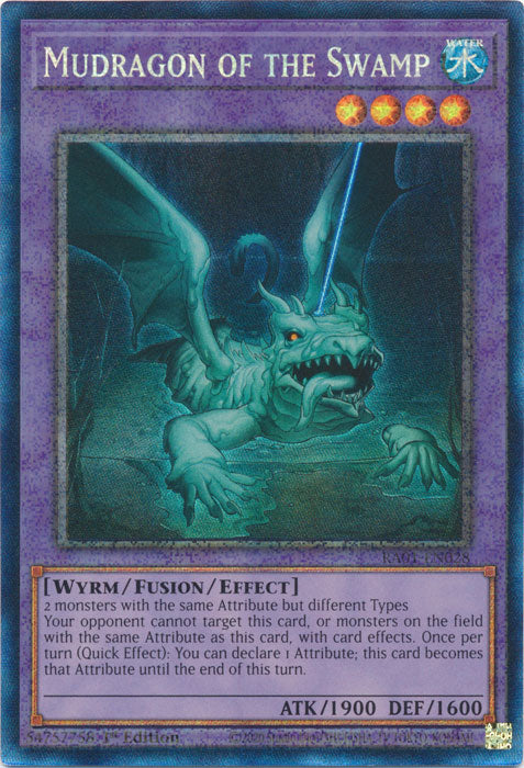 Mudragon of the Swamp (PCR) - RA01-EN028 - Prismatic Collector’s Rare - 1st Edition available at 401 Games Canada