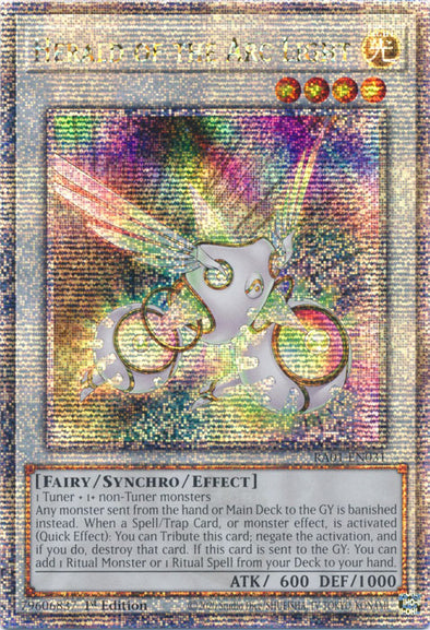 Herald of the Arc Light - RA01-EN031 - Quarter Century Secret Rare - 1st Edition available at 401 Games Canada