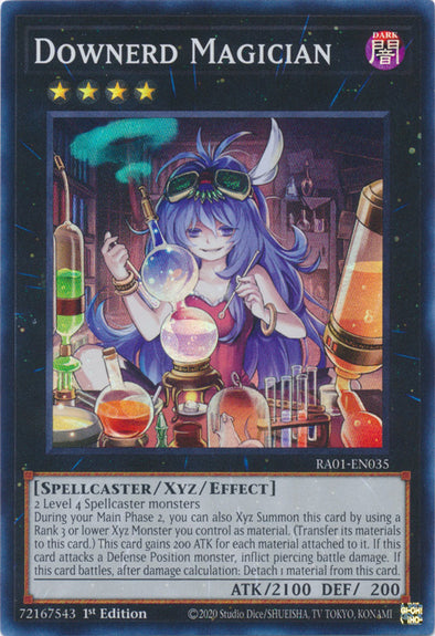 Downerd Magician - RA01-EN035 - Super Rare - 1st Edition available at 401 Games Canada