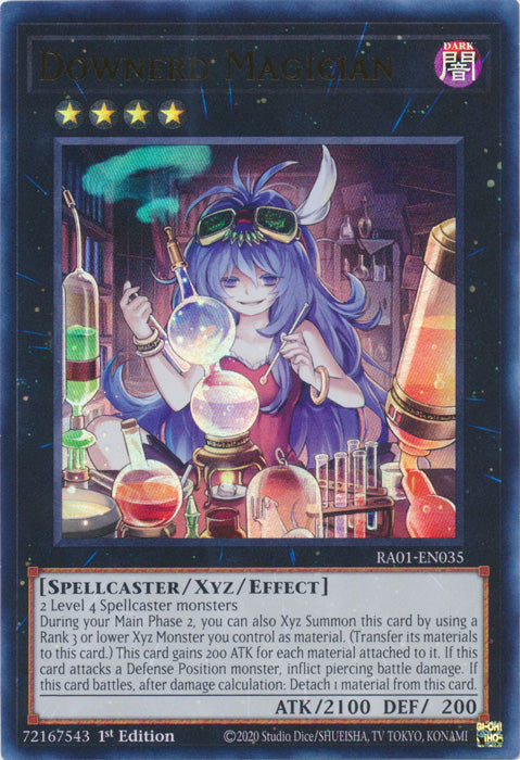 Downerd Magician (UR) - RA01-EN035 - Ultra Rare - 1st Edition available at 401 Games Canada