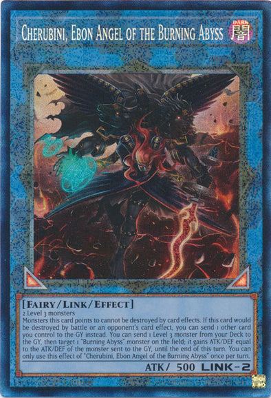 Cherubini, Ebon Angel of the Burning Abyss (PCR) - RA01-EN042 - Prismatic Collector’s Rare - 1st Edition available at 401 Games Canada