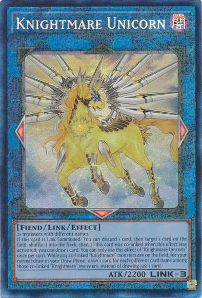 Knightmare Unicorn (PCR) - RA01-EN043 - Prismatic Collector’s Rare - 1st Edition available at 401 Games Canada