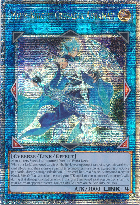 Mekk-Knight Crusadia Avramax - RA01-EN044 - Quarter Century Secret Rare - 1st Edition available at 401 Games Canada