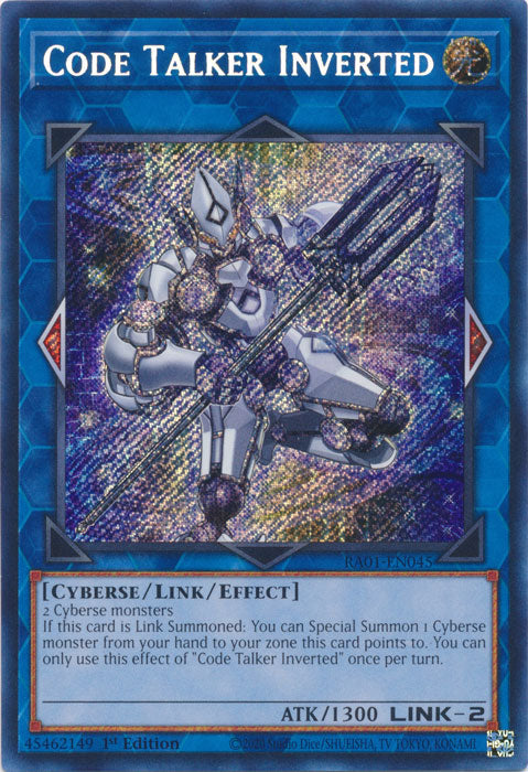 Code Talker Inverted (Secret Rare) - RA01-EN045 - Secret Rare - 1st Edition available at 401 Games Canada