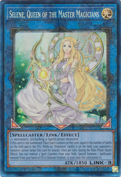 Selene, Queen of the Master Magicians (PCR) - RA01-EN047 - Prismatic Collector’s Rare - 1st Edition available at 401 Games Canada