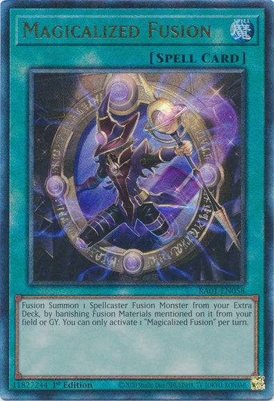 Magicalized Fusion (PUR) - RA01-EN058 - Prismatic Ultimate Rare - 1st Edition available at 401 Games Canada