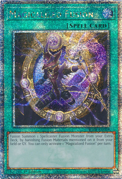 Magicalized Fusion - RA01-EN058 - Quarter Century Secret Rare - 1st Edition available at 401 Games Canada