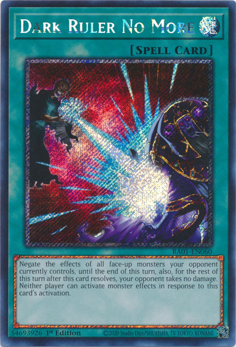 401 Games Canada - Dark Ruler No More (Platinum Secret Rare) - RA01 ...