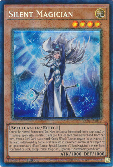 Silent Magician (PCR) - RA02-EN012 - Prismatic Collector's Rare - 1st Edition