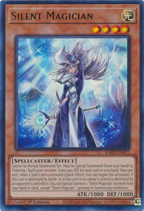 Silent Magician (UR) - RA02-EN012 - Ultra Rare - 1st Edition