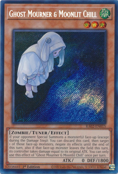 Ghost Mourner & Moonlit Chill (Secret Rare) - RA02-EN015 - Secret Rare - 1st Edition