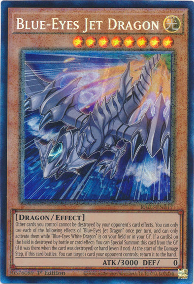 Blue-Eyes Jet Dragon (PCR) - RA02-EN017 - Prismatic Collector's Rare - 1st Edition