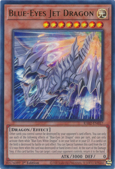 Blue-Eyes Jet Dragon (UR) - RA02-EN017 - Ultra Rare - 1st Edition