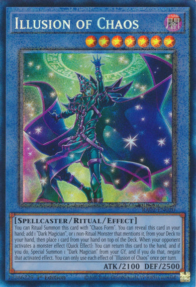 Illusion of Chaos (PCR) - RA02-EN020 - Prismatic Collector's Rare - 1st Edition