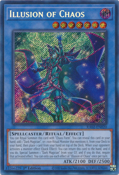 Illusion of Chaos (Secret Rare) - RA02-EN020 - Secret Rare - 1st Edition