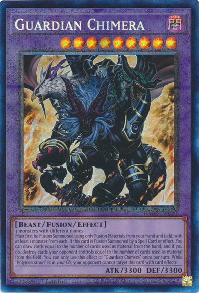 Guardian Chimera (PCR) - RA02-EN023 - Prismatic Collector's Rare - 1st Edition