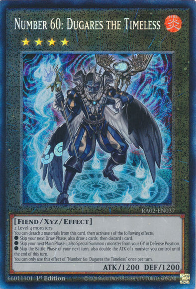 Number 60: Dugares the Timeless (PCR) - RA02-EN037 - Prismatic Collector's Rare - 1st Edition