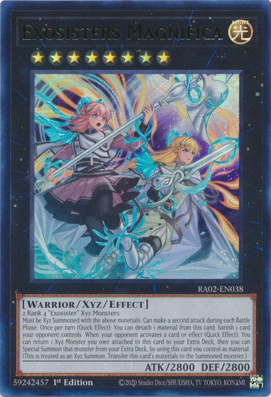 Exosisters Magnifica (UR) - RA02-EN038 - Ultra Rare - 1st Edition