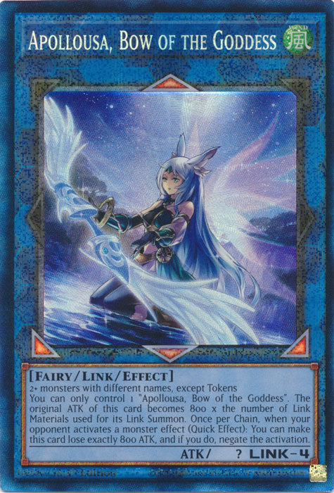 Apollousa, Bow of the Goddess (PCR) - RA02-EN040 - Prismatic Collector's Rare - 1st Edition