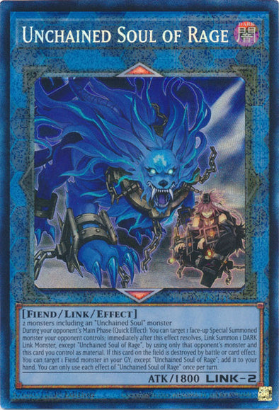 Unchained Soul of Rage (PCR) - RA02-EN041 - Prismatic Collector's Rare - 1st Edition