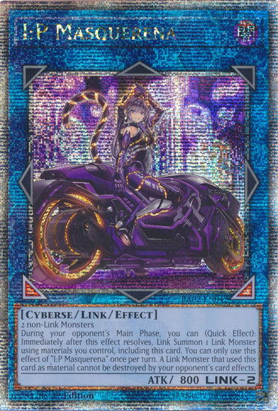 I:P Masquerena - RA02-EN042 - Quarter Century Secret Rare - 1st Edition