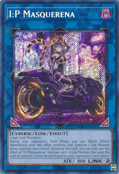 I:P Masquerena - RA02-EN042 - Secret Rare - 1st Edition