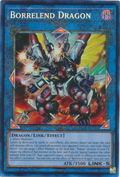 Borrelend Dragon (PCR) - RA02-EN043 - Prismatic Collector's Rare - 1st Edition