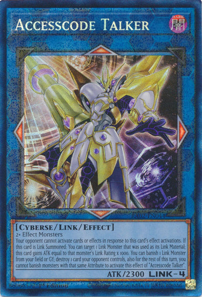 Accesscode Talker (PCR) - RA02-EN044 - Prismatic Collector's Rare - 1st Edition