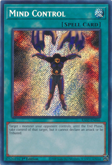 Mind Control (Secret Rare) - RA02-EN046 - Secret Rare - 1st Edition