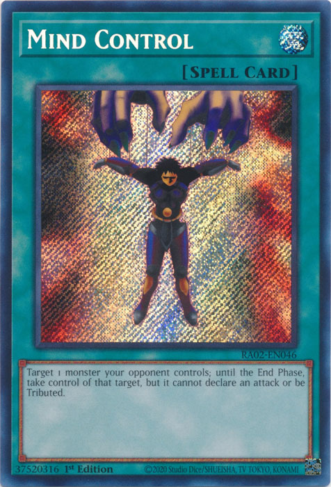 Mind Control (Secret Rare) - RA02-EN046 - Secret Rare - 1st Edition