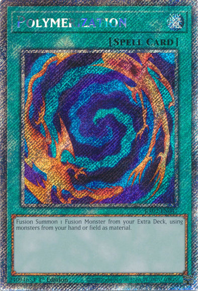 Polymerization (Platinum Secret Rare) - RA02-EN047 - Platinum Secret Rare - 1st Edition