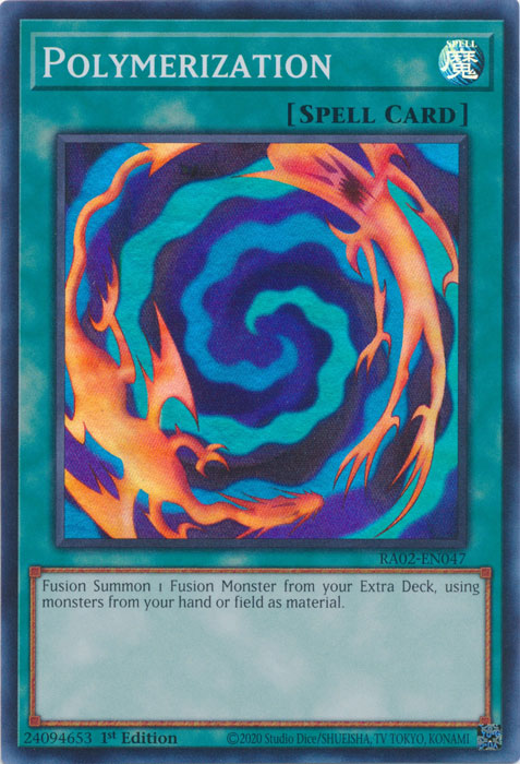 Polymerization - RA02-EN047 - Super Rare - 1st Edition