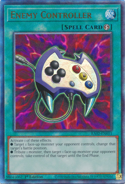 Enemy Controller (PUR) - RA02-EN051 - Prismatic Ultimate Rare - 1st Edition