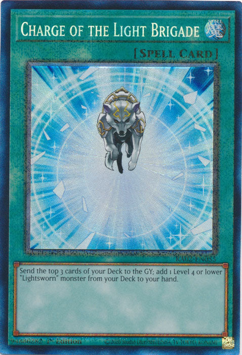 Charge of the Light Brigade (PCR) - RA02-EN055 - Prismatic Collector's Rare - 1st Edition