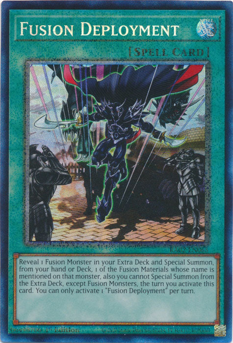 Fusion Deployment (PCR) - RA02-EN065 - Prismatic Collector's Rare - 1st Edition