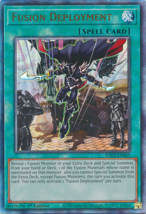 Fusion Deployment (PUR) - RA02-EN065 - Prismatic Ultimate Rare - 1st Edition