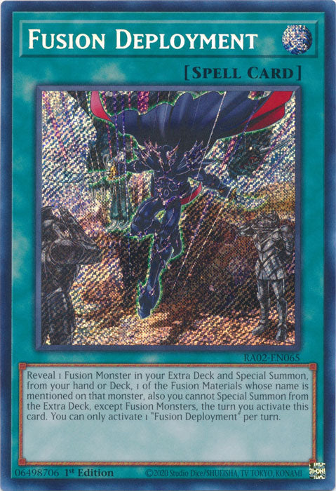 Fusion Deployment (Secret Rare) - RA02-EN065 - Secret Rare - 1st Edition