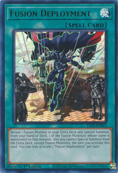 Fusion Deployment (UR) - RA02-EN065 - Ultra Rare - 1st Edition