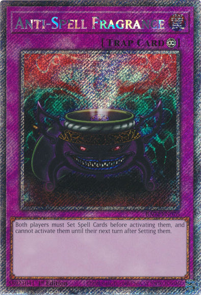 Anti-Spell Fragrance (Platinum Secret Rare) - RA02-EN076 - Platinum Secret Rare - 1st Edition