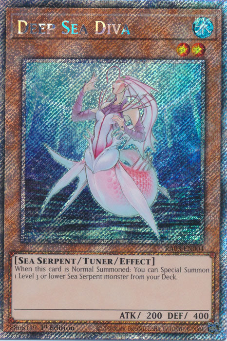 Deep Sea Diva (Platinum Secret Rare) - RA03-EN004 - Platinum Secret Rare - 1st Edition