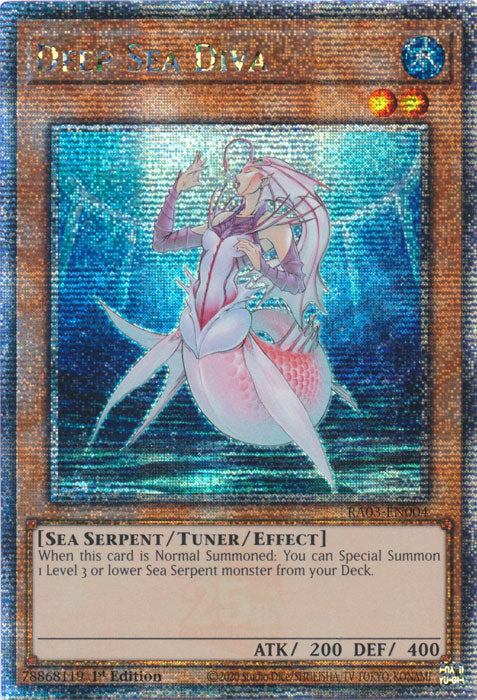 Deep Sea Diva - RA03-EN004 - Quarter Century Secret Rare - 1st Edition