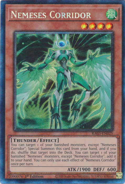 Nemeses Corridor (PCR) - RA03-EN025 - Prismatic Collector's Rare - 1st Edition