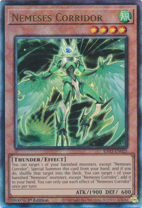 Nemeses Corridor (PUR) - RA03-EN025 - Prismatic Ultimate Rare - 1st Edition