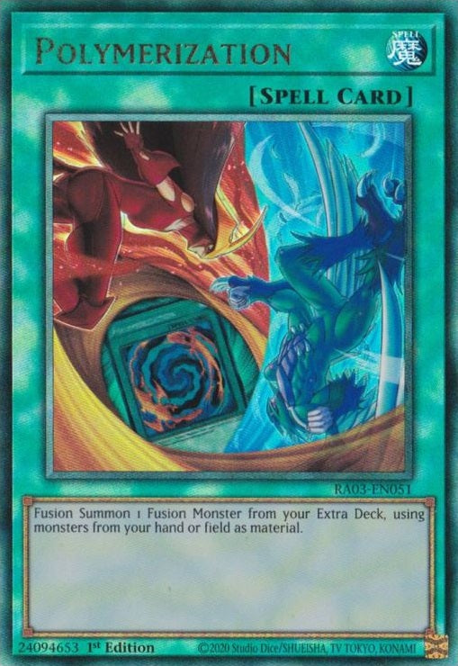 Polymerization (Alternate Art) (PUR) - RA03-EN051 - Prismatic Ultimate Rare - 1st Edition
