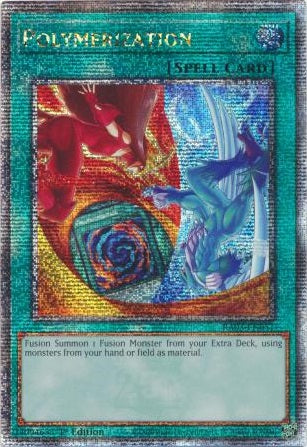 Polymerization (Alternate Art) - RA03-EN051 - Quarter Century Secret Rare - 1st Edition