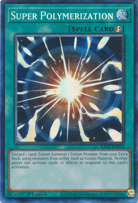 Super Polymerization (PCR) - RA03-EN053 - Prismatic Collector's Rare - 1st Edition